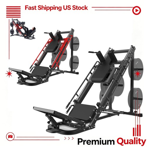 Leg press hack squat machine - press,