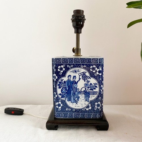 Vintage chinese porcelain blue - chinese,