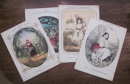 Gipsy victorian music sheet - gipsy,