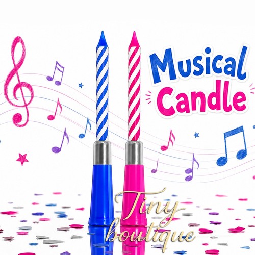 Musical candle party - candle,