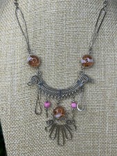 Glass Bead Necklace Peruvian