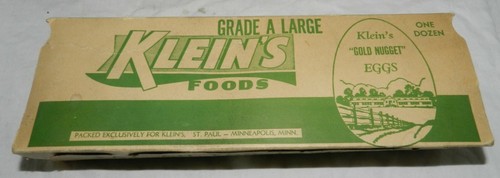 Vintage cardboard egg carton - vintage,