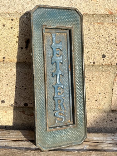 Antique cast iron - antique, letter
