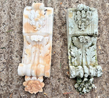 Pair Of Antique Hand Carved