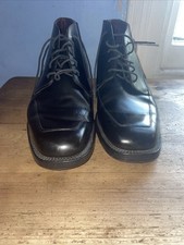 Mens Black Grenson 6590/01 UK size 7g Leather boots