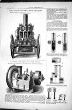 Old Equilibrium Steam Fire Engine Shand Mason 1870 Sewers John Gwynne Victorian