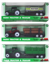 Pull Back Farm Tractor and
