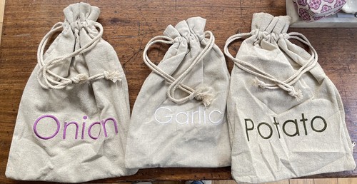 Garlic potato and - and, onion