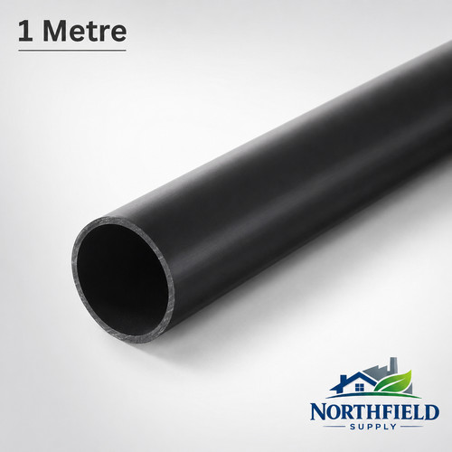 Pvc round tube pipe metre - 1,