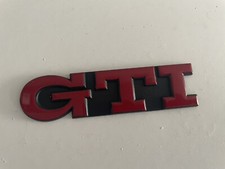 vw golf gti mk3 anniversary Rear Badge Genuine Vw Part Red 8v 16v 1h6853687AJ
