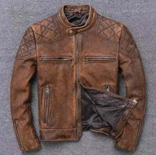 Men's Biker Cafe Racer Vintage