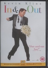 IN & OUT (Rare UK DVD, Kevin Kline, Frank 'Muppets' Oz, LGBTQ+ Interest)