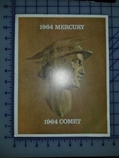 1964 Mercury Brochure Folder