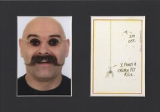 CHARLIE BRONSON Signed 12x8