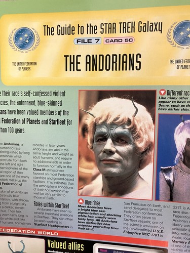 Star trek fact file card - fact,