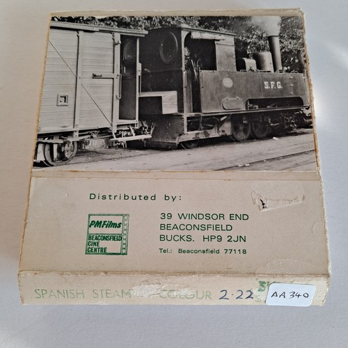 Super 8mm trains spanish - trains,