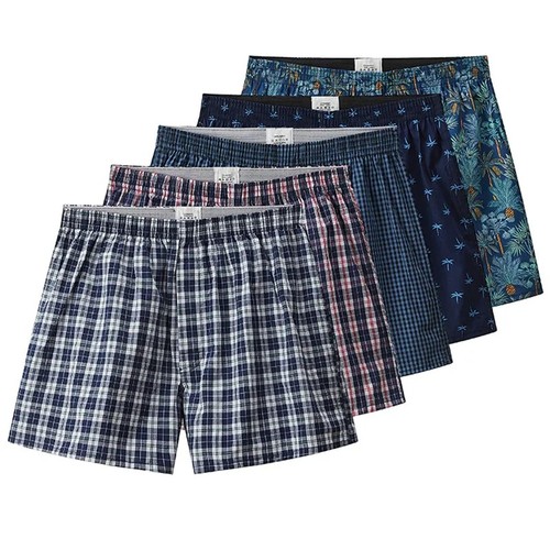 Mens cotton checked boxer - mens,