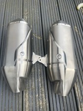 Triumph Speed Triple 1050 Arrow Exhaust System Silencers + Link Pipe PR2333 NOS