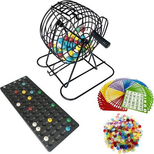 Deluxe bingo games set metal - deluxe,