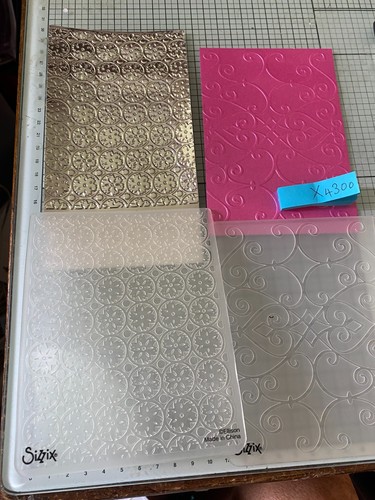 Sizzix embossing folders - sizzix,
