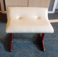 G Plan Tulip Dressing Table Stool Retro Cream Mid Century