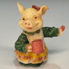 Charming Mini Pig Ornament