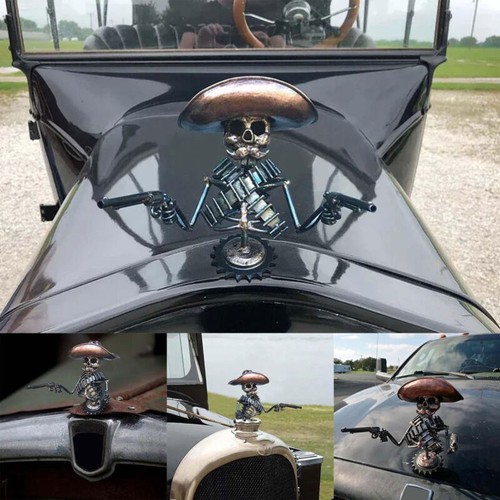 Metal skeleton car - metal,