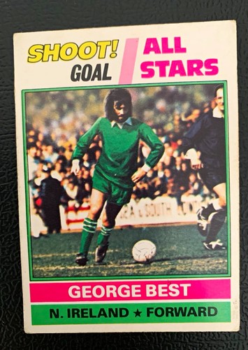 Topps shoot goal 1977 - goal,