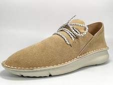 RRP £110 Brand New Clarks Origin Men's Taupe Leather Desert Trainers Size 7.5G