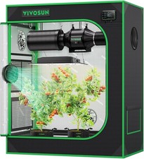VIVOSUN S3018  Grow Tent,75x45x90cm High Reflective Mylar,600D Oxford Fabric