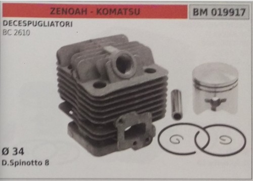 Complete piston cylinder - piston,