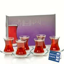 GOSOYO Turkish Tea Glasses and