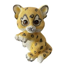 Cheetah Leopard Print Piggy Bank Money Box Ornament