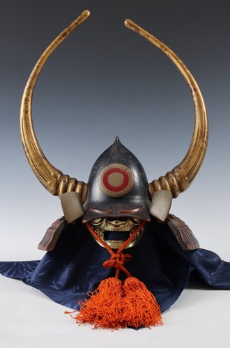 Old vintage japanese samurai - old,