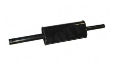 Black enamel exhaust silencer - enamel,
