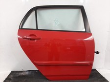 2004 TOYOTA COROLLA Mk9 5 Door Hatchback Red O/S Right Rear Door