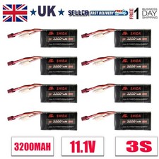 11.1V 3200mAh 3S1P Lipo Battery T Plug For MJX 14301 14302 14209 RC Car UK
