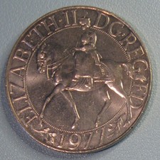 1977 Queen Elizabeth Silver