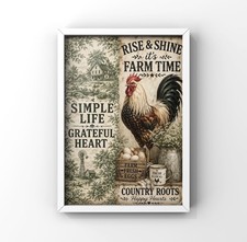  shabby chic farmhouse chicken
