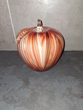 Large  Glass Apple Ornament
