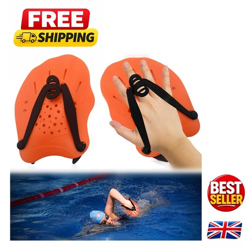 Lightweight orange swim hand - lightweight,