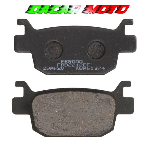 Pair rear brake - brake, nss