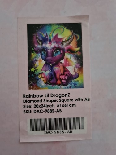 Rare diamond art club rainbow - rare,