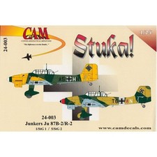 1:24 Junkers Ju-87B-2/R2 'Stuka' 24-003 CAM