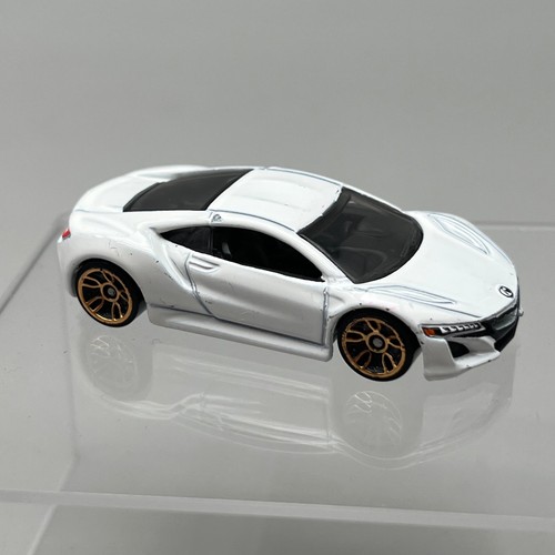 Hot wheels acura nsx - acura, white