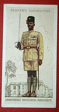 NORTHERN RHODESIA REGIMENT   Vintage 1938 Illustrated Card  KE25