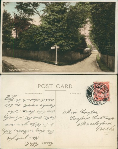 Bracknell coopers hill 1931 - bracknell,