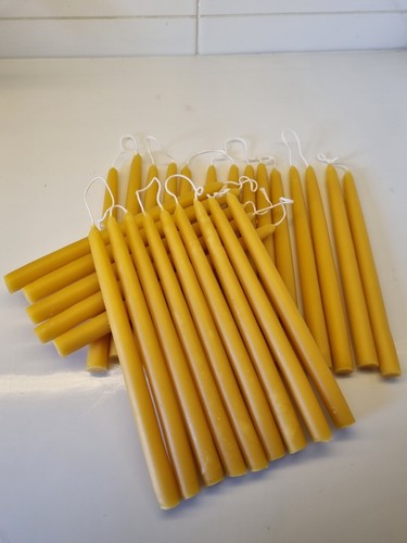 Hand dipped candles pure - hand,