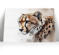 Cheetah Canvas Wall Art Print