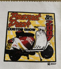 peanutduck parts fair patch not a paddy smith lambretta vespa parts fair rally p